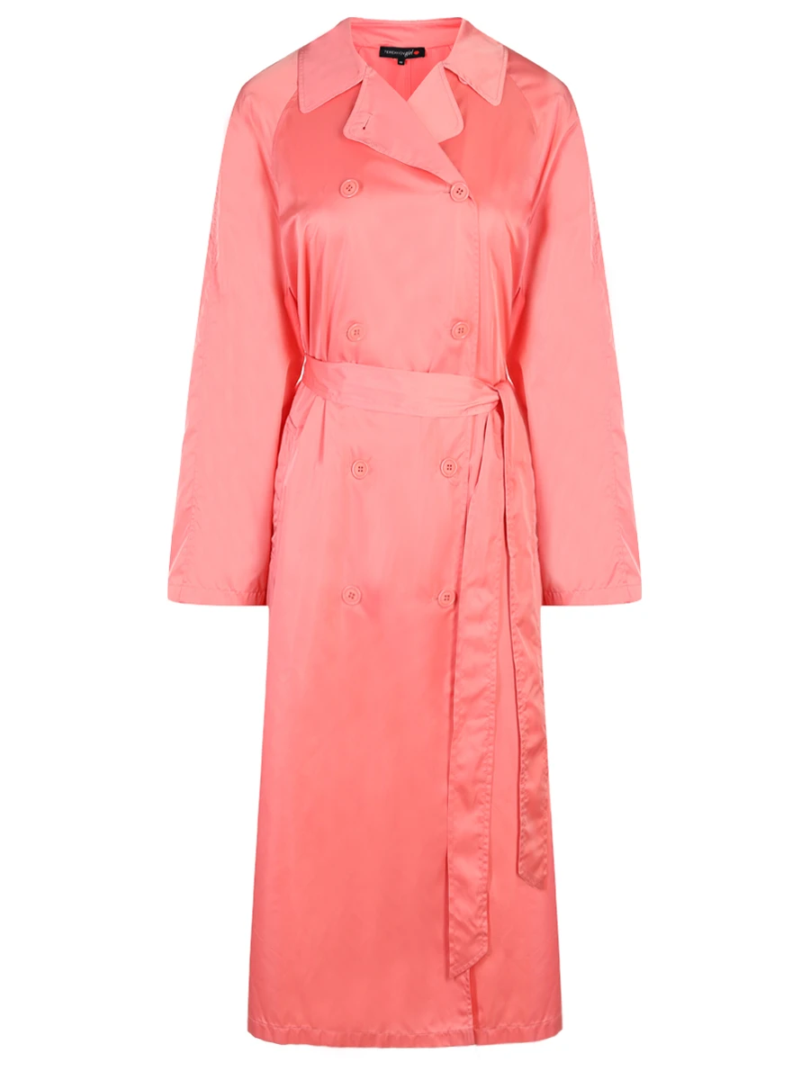 Плащ однотонный