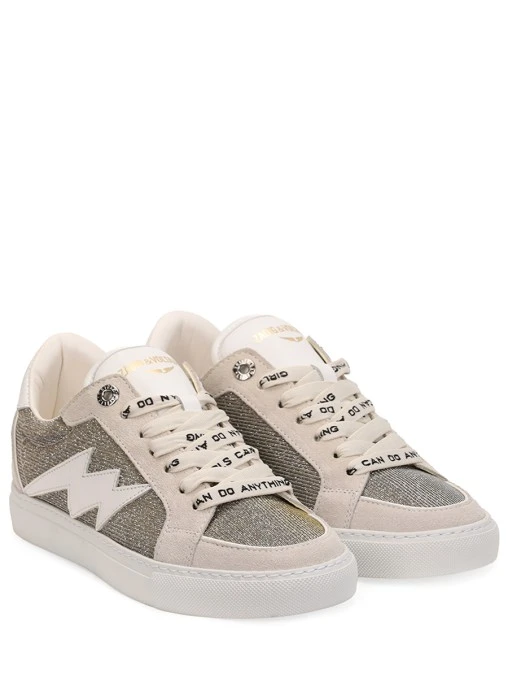 Кеды комбинированные ZADIG VOLTAIRE