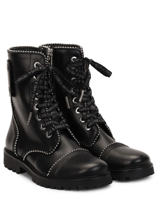 Ботинки кожаные ZADIG VOLTAIRE