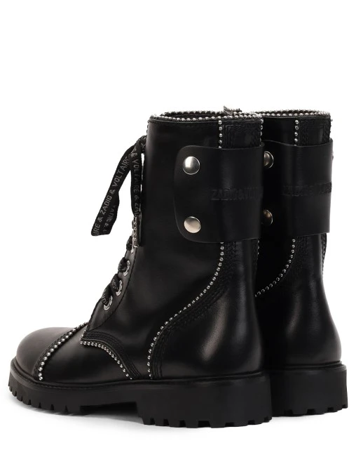 Ботинки кожаные ZADIG VOLTAIRE