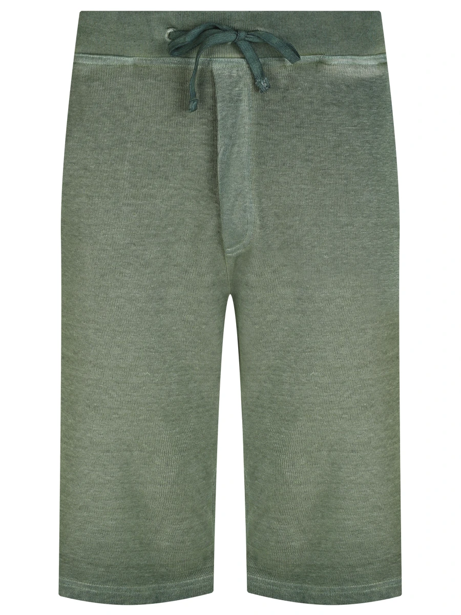 Шорты изо льна и хлопка