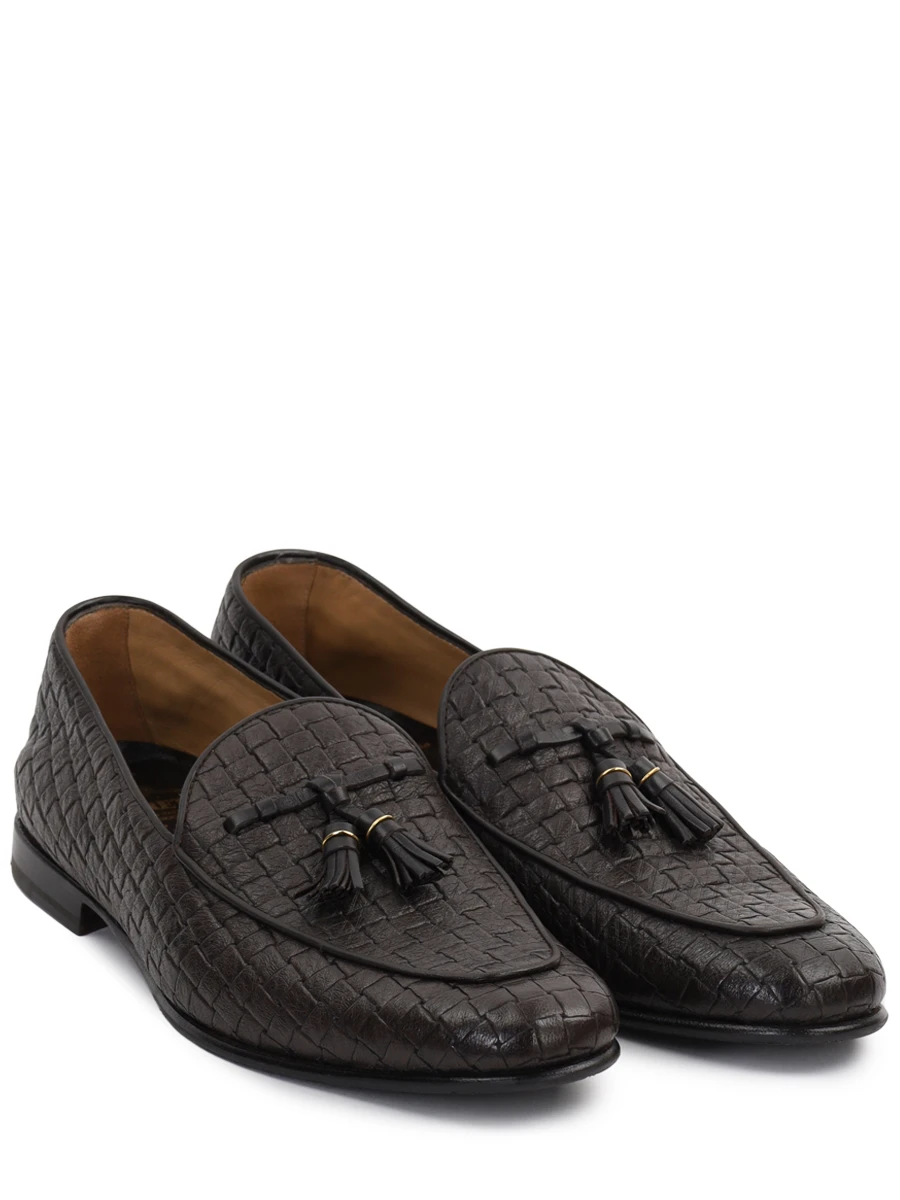 Лоферы кожаные