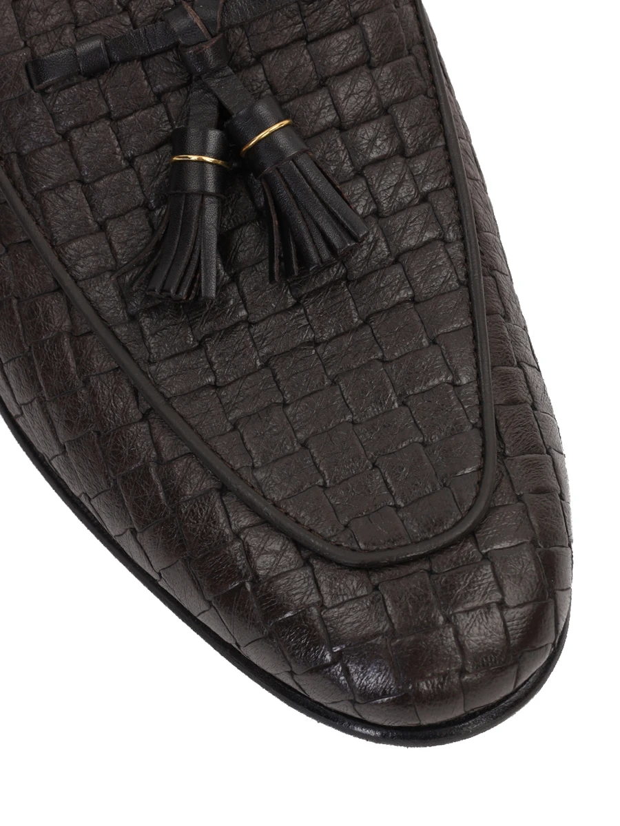 Лоферы кожаные