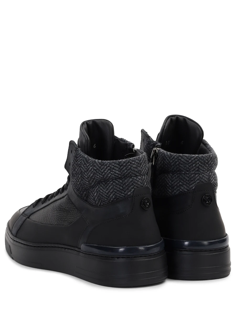 Кеды комбинированные на меху