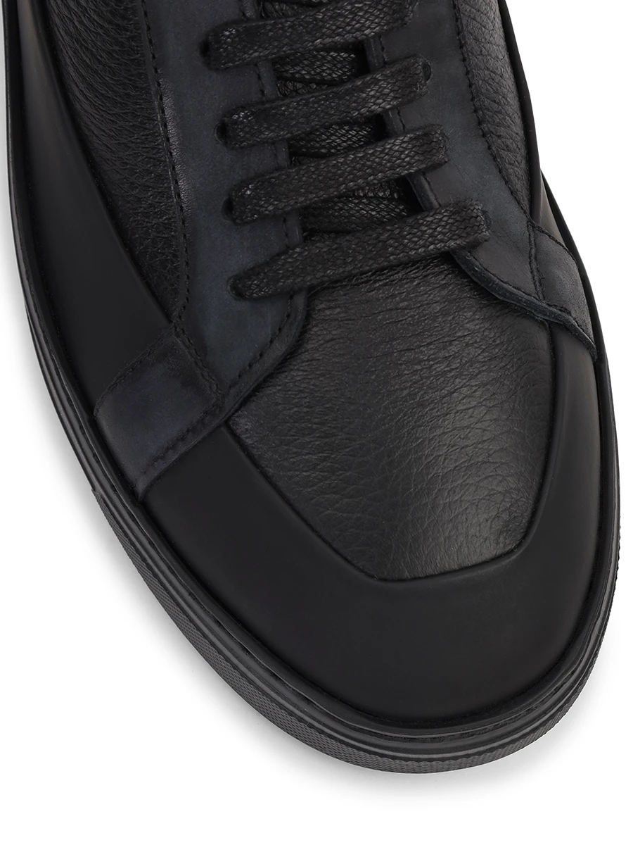 Кеды комбинированные на меху