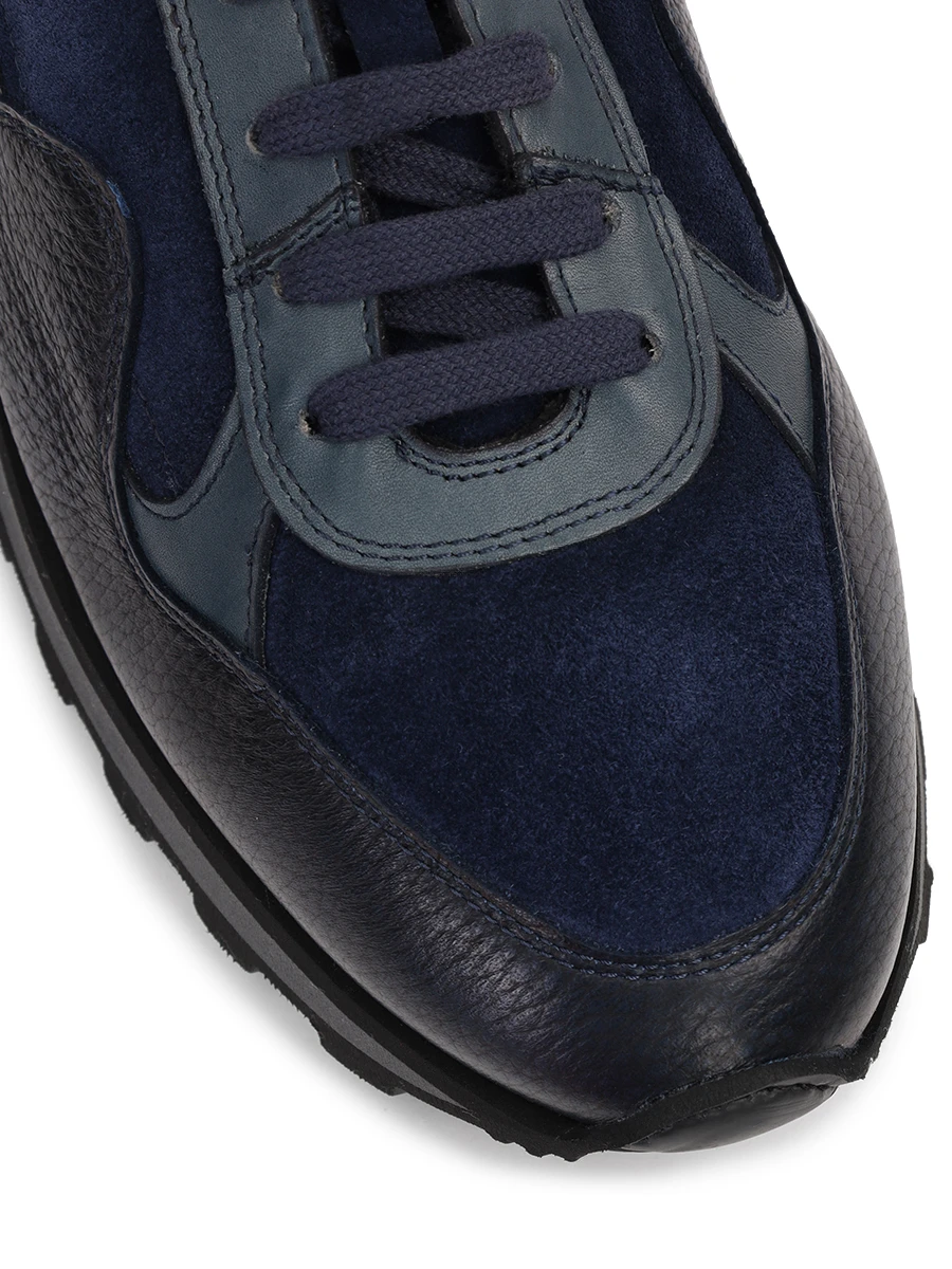 Кроссовки кожаные