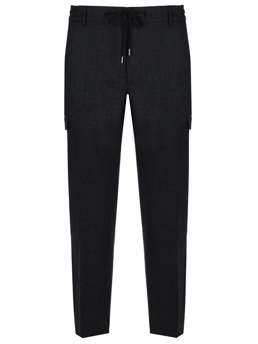 Брюки-карго шерстяные