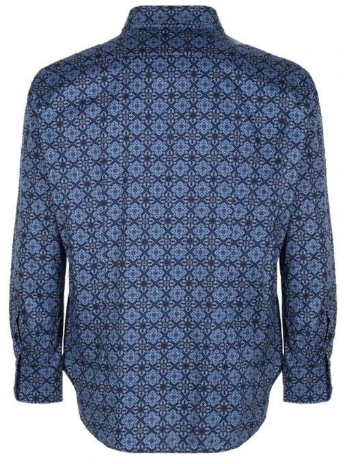 Рубашка Slim Fit хлопковая BILLIONAIRE