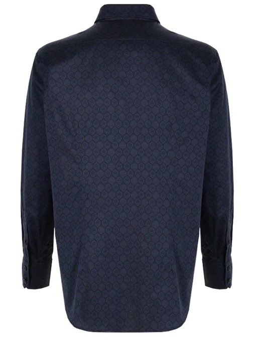 Рубашка Slim Fit хлопковая BILLIONAIRE