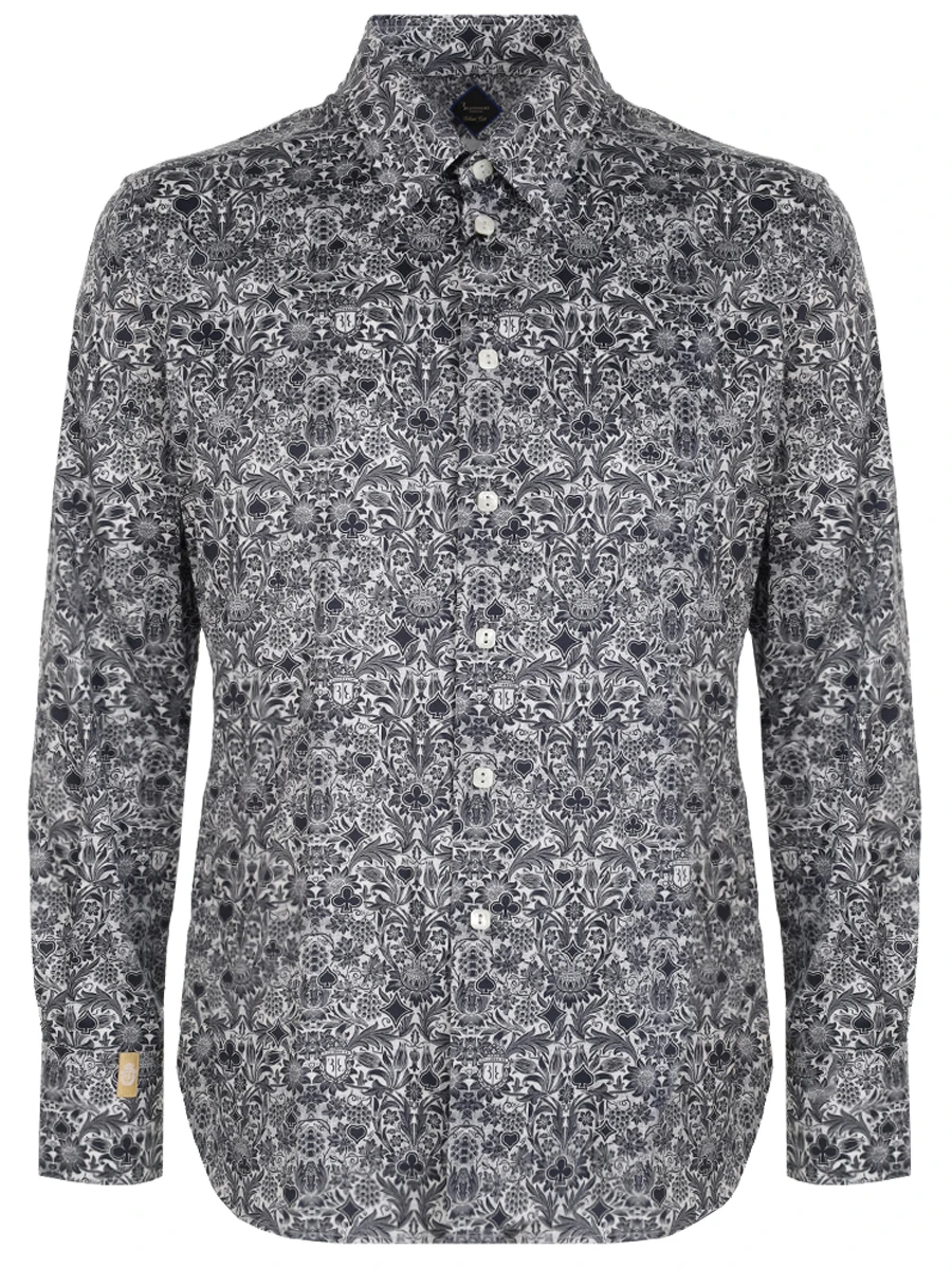 Рубашка Slim Fit хлопковая