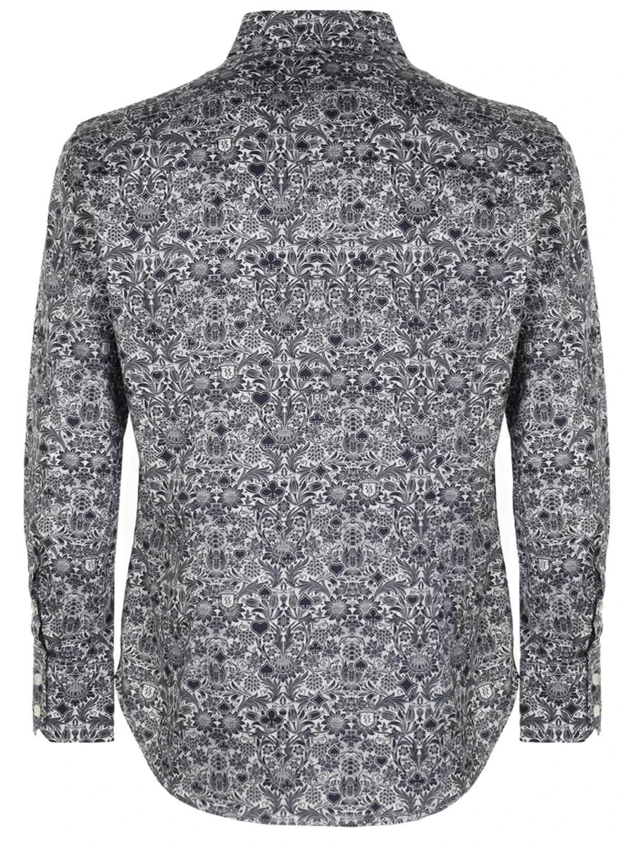 Рубашка Slim Fit хлопковая