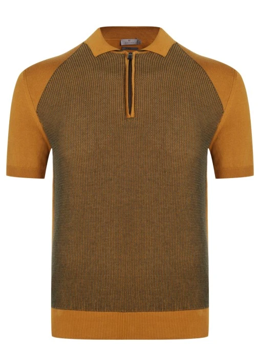 Поло хлопковое CANALI