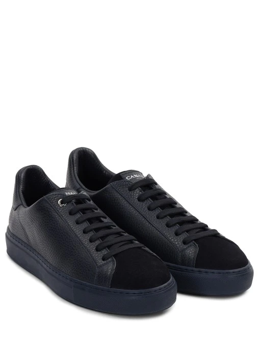 Кеды кожаные на меху CANALI