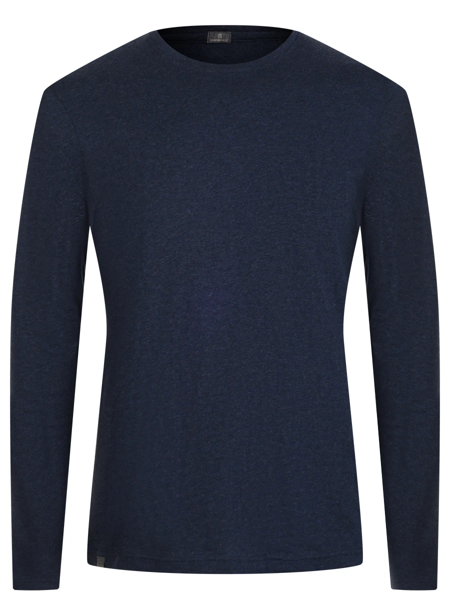 Лонгслив из хлопка и кашемира