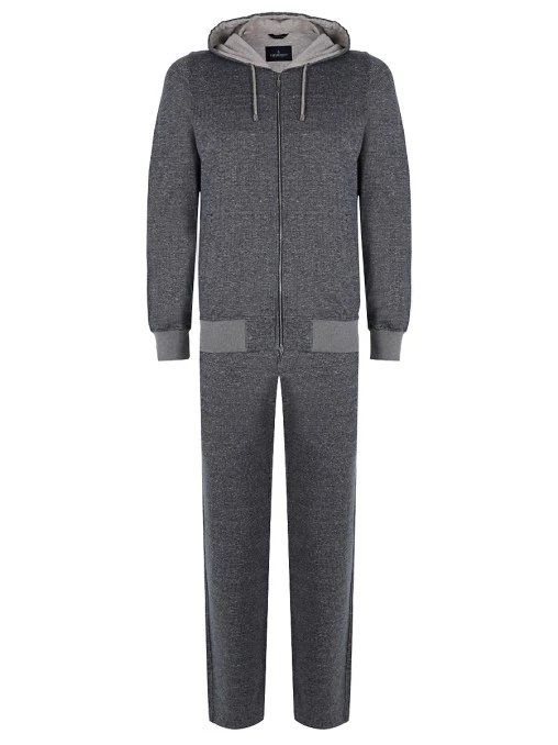 Костюм из хлопка и льна CAPOBIANCO