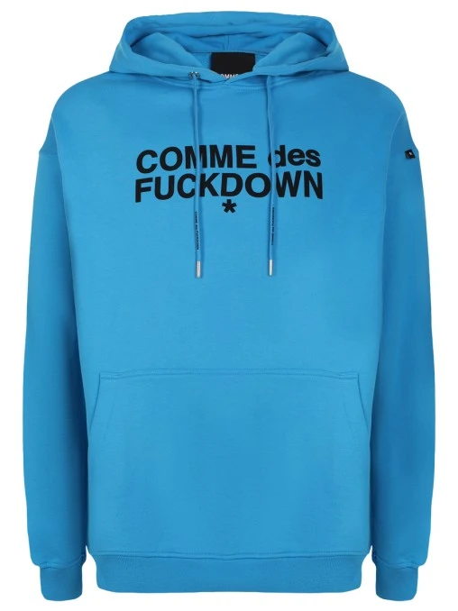Худи хлопковое COMME DES FUCKDOWN