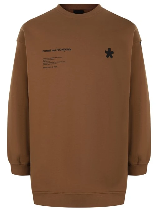 Толстовка хлопковая COMME DES FUCKDOWN