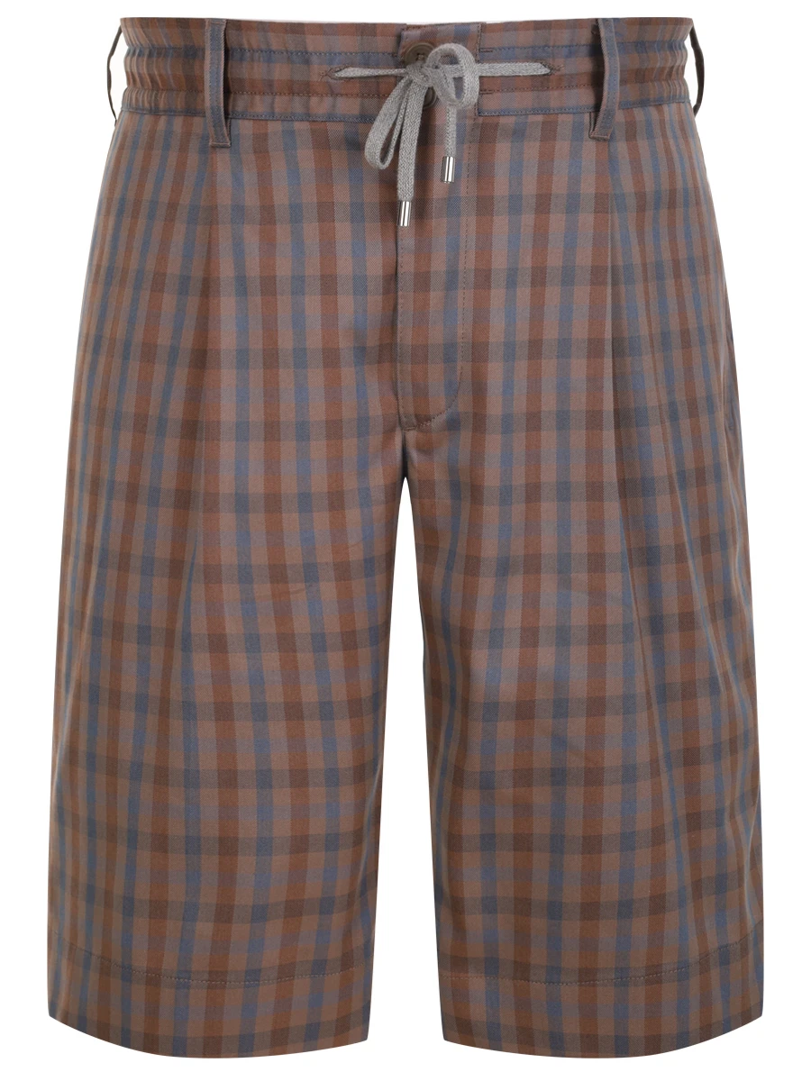 Шорты в клетку