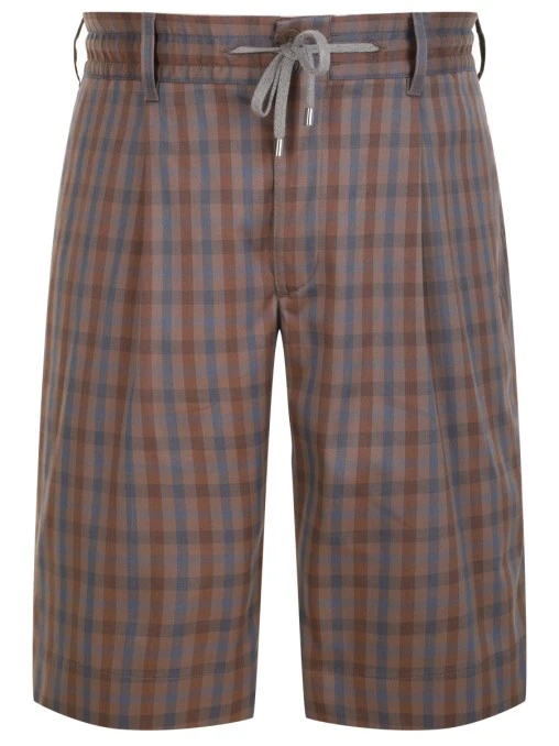 Шорты в клетку CORTIGIANI