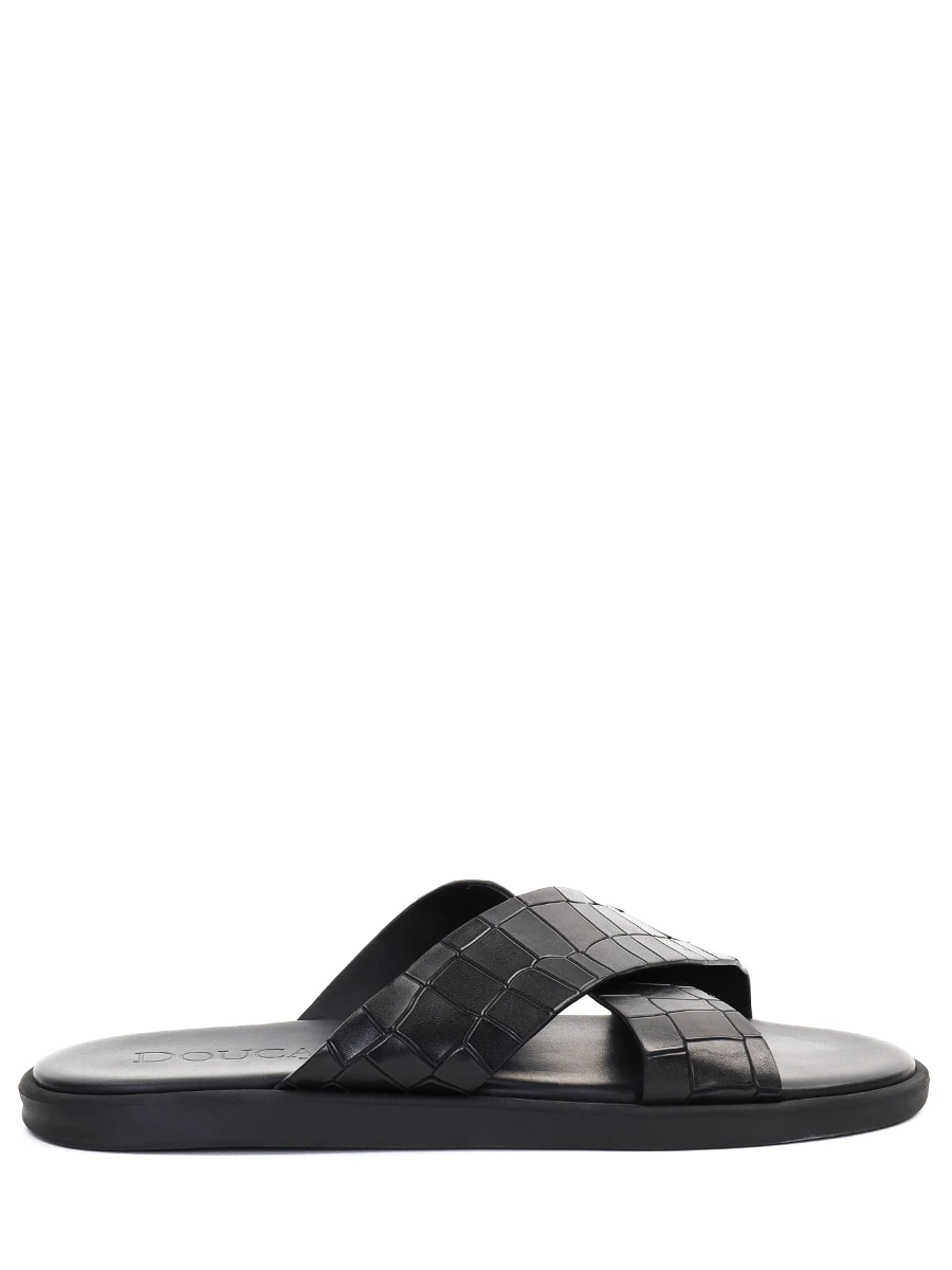 Шлепанцы кожаные