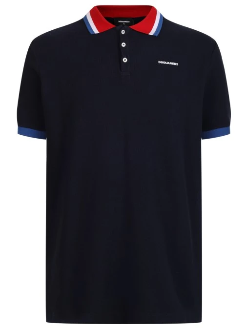 Поло хлопковое DSQUARED2