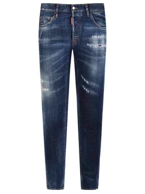 Джинсы Slim Fit хлопковые DSQUARED2