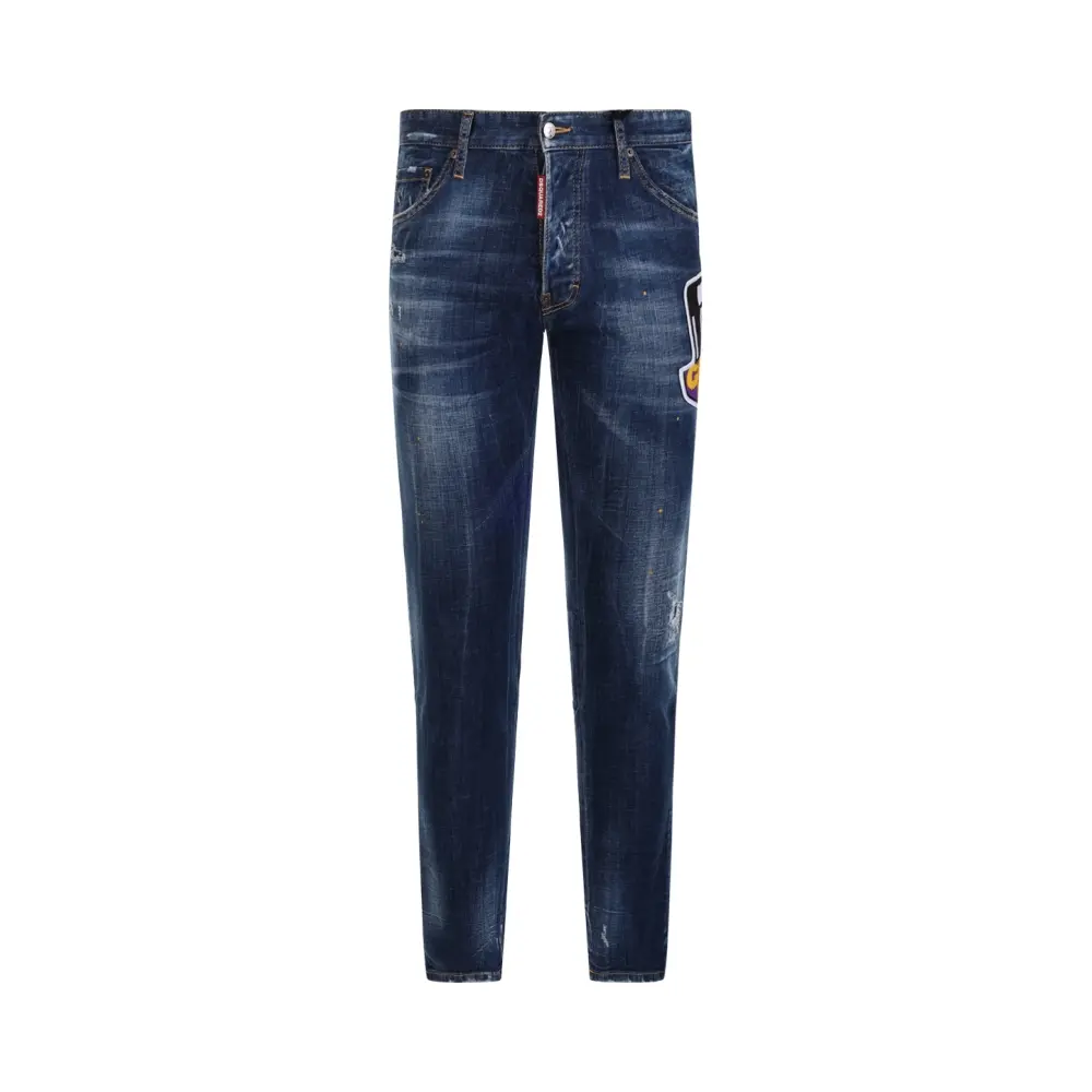 Джинсы Slim Fit хлопковые