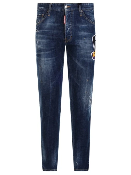 Джинсы Slim Fit хлопковые DSQUARED2