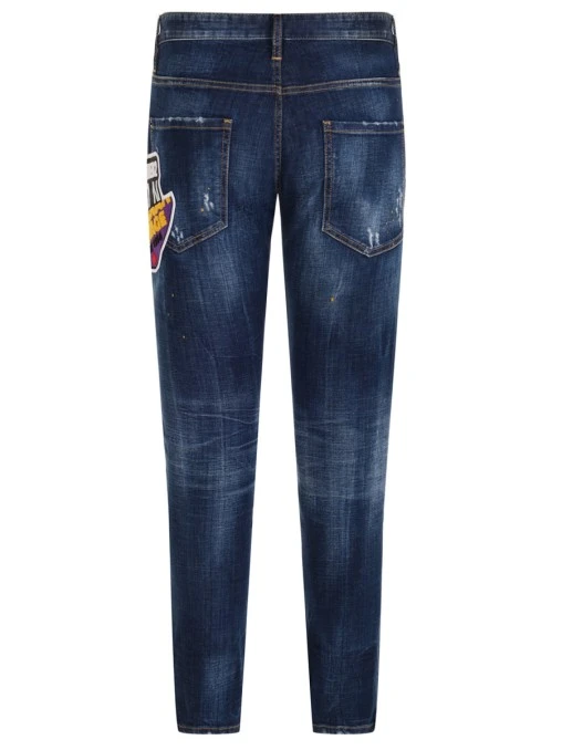 Джинсы Slim Fit хлопковые DSQUARED2
