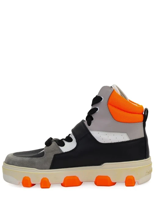 Кеды кожаные Basket DSQUARED2