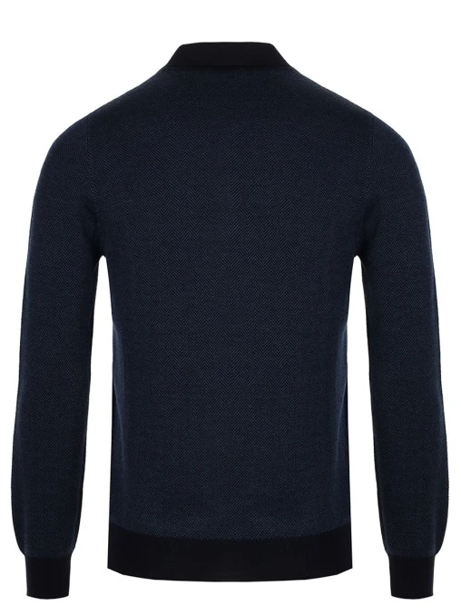 Поло из шерсти и шелка GRAN SASSO