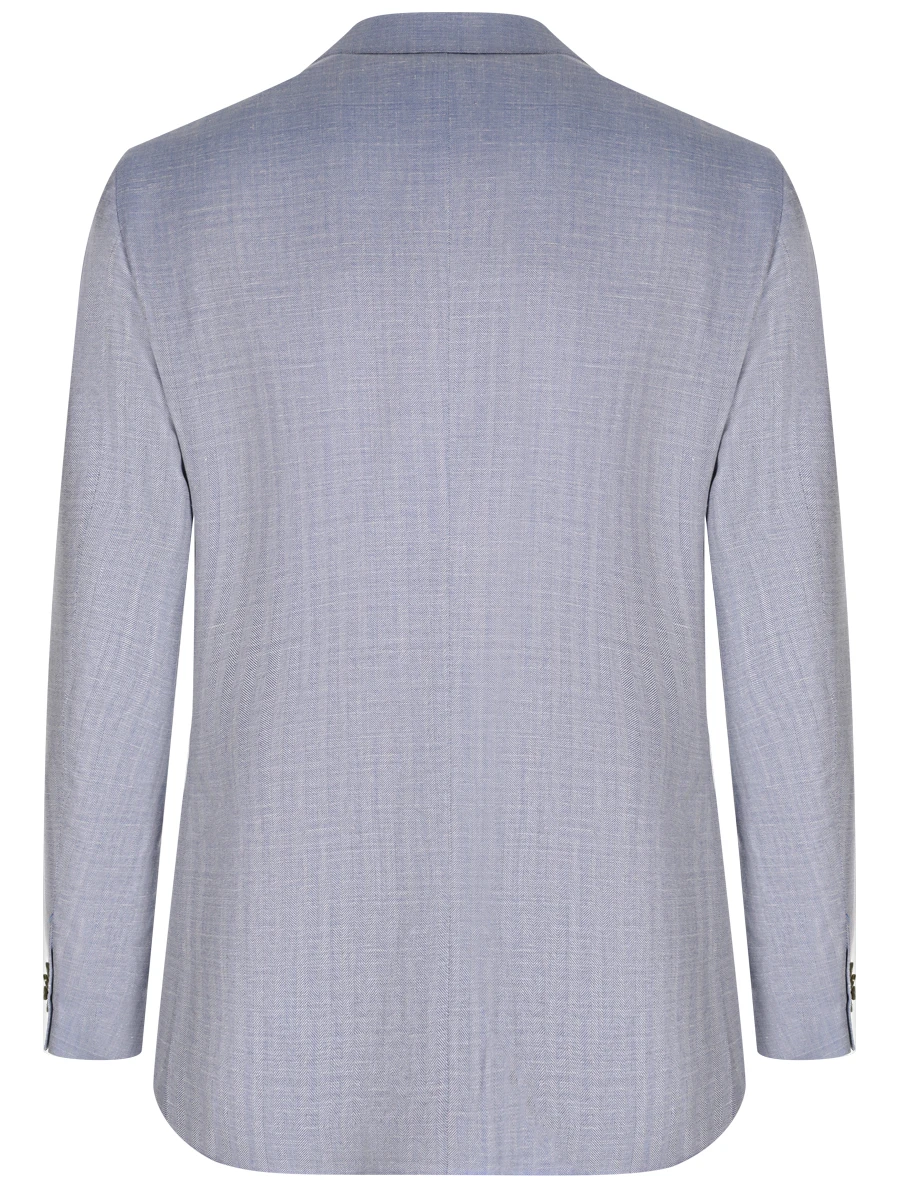 Пиджак из шерсти и шелка