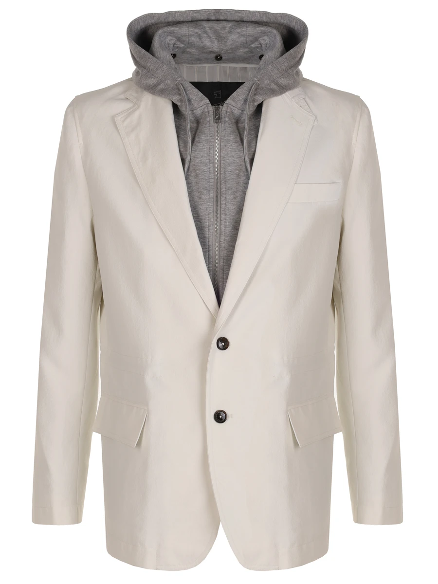 Пиджак комбинированный