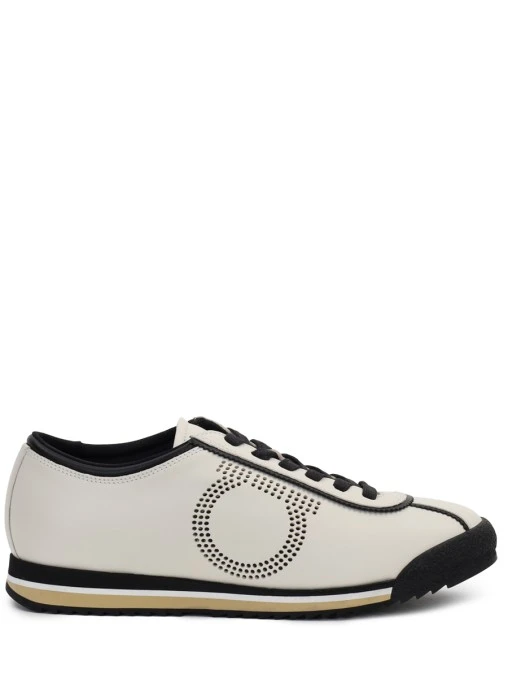 Кеды кожаные S.FERRAGAMO