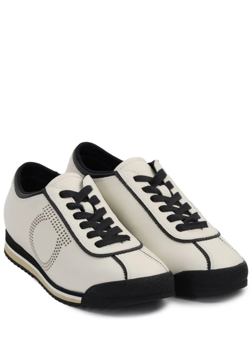 Кеды кожаные S.FERRAGAMO