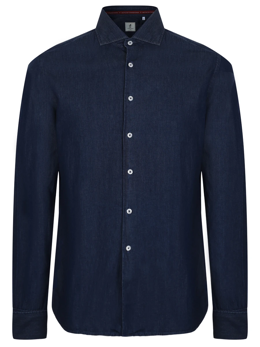 Рубашка Slim Fit джинсовая