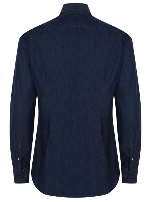 Рубашка Slim Fit джинсовая TRAMAROSSA