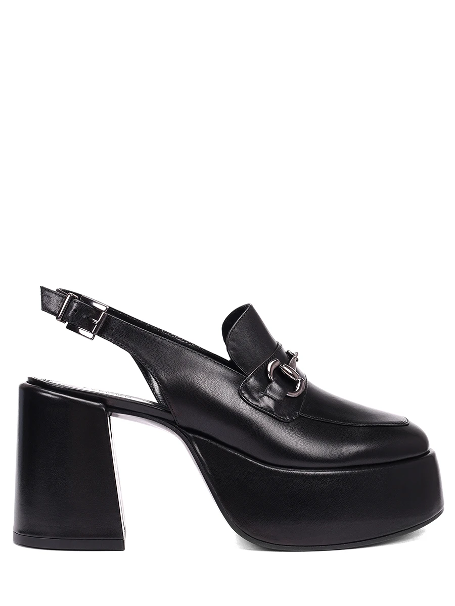 Сабо кожаное