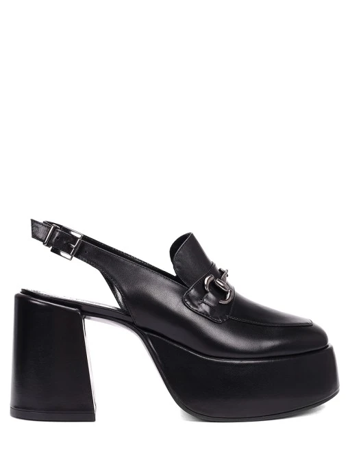 Сабо кожаное REFINED