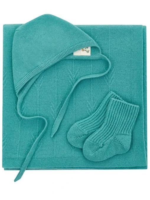 Комплект из шерсти и кашемира BORN TO BLOOM