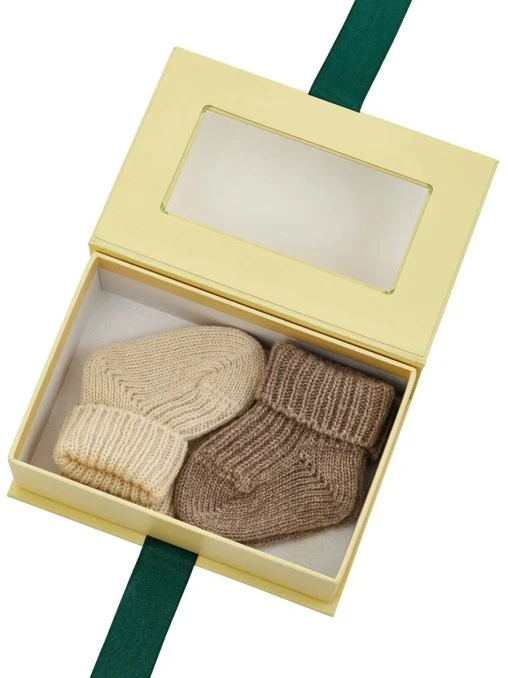 Носки из шерсти и кашемира BORN TO BLOOM