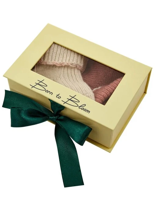 Носки из шерсти и кашемира BORN TO BLOOM