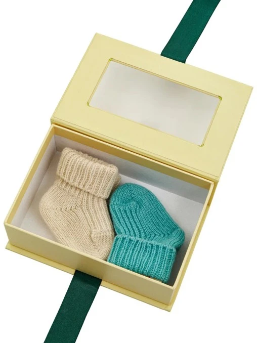 Носки из шерсти и кашемира BORN TO BLOOM