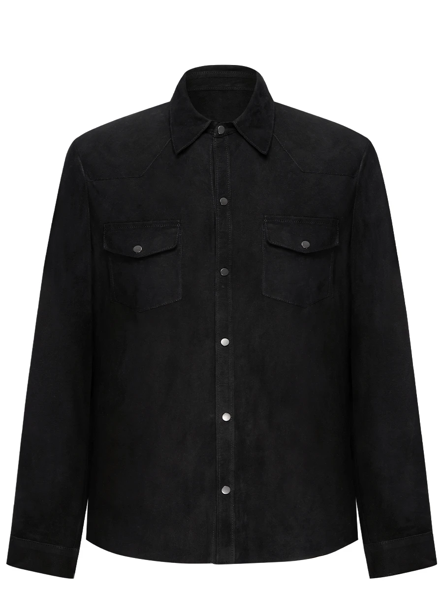 Рубашка замшевая