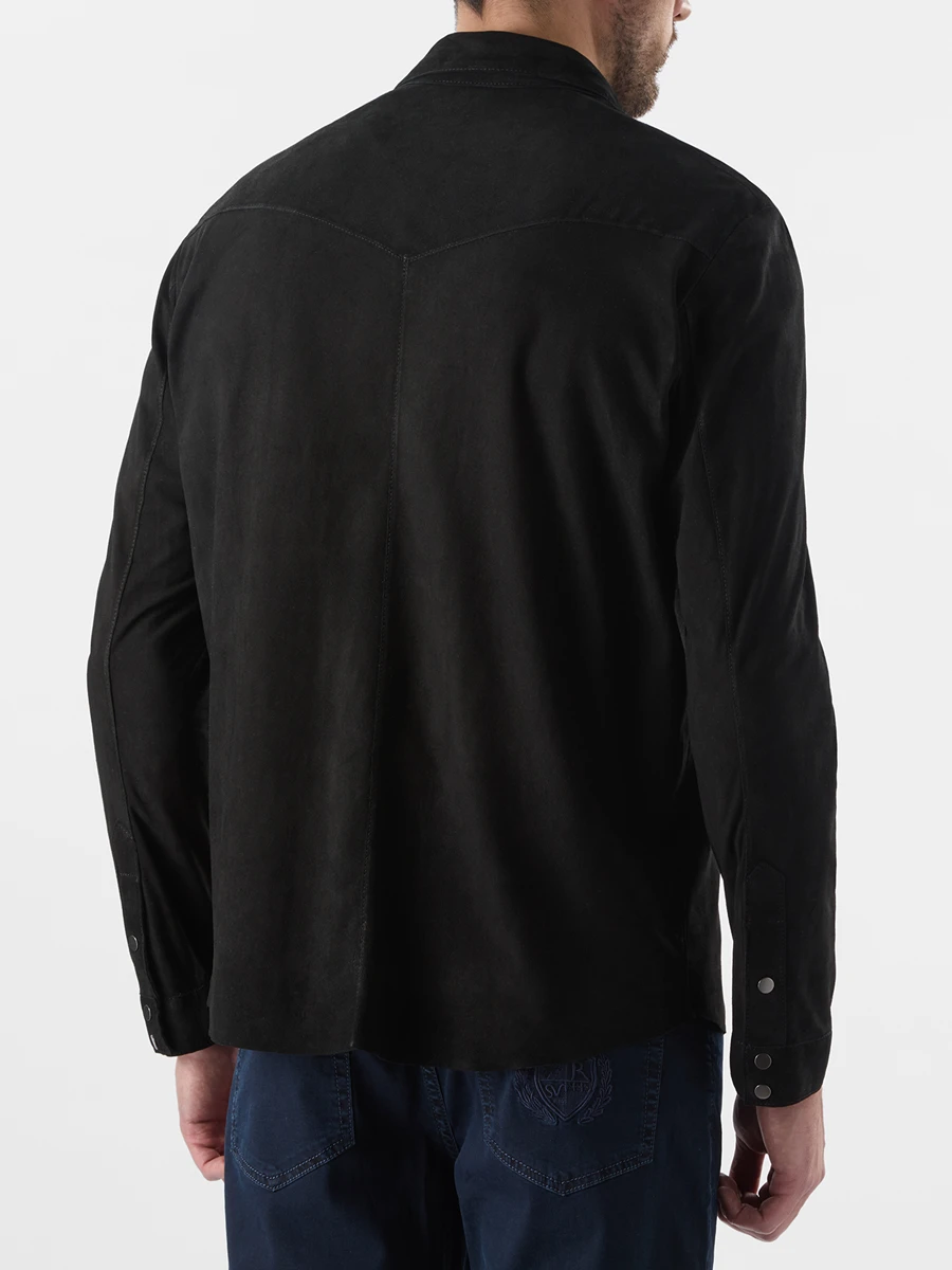 Рубашка замшевая