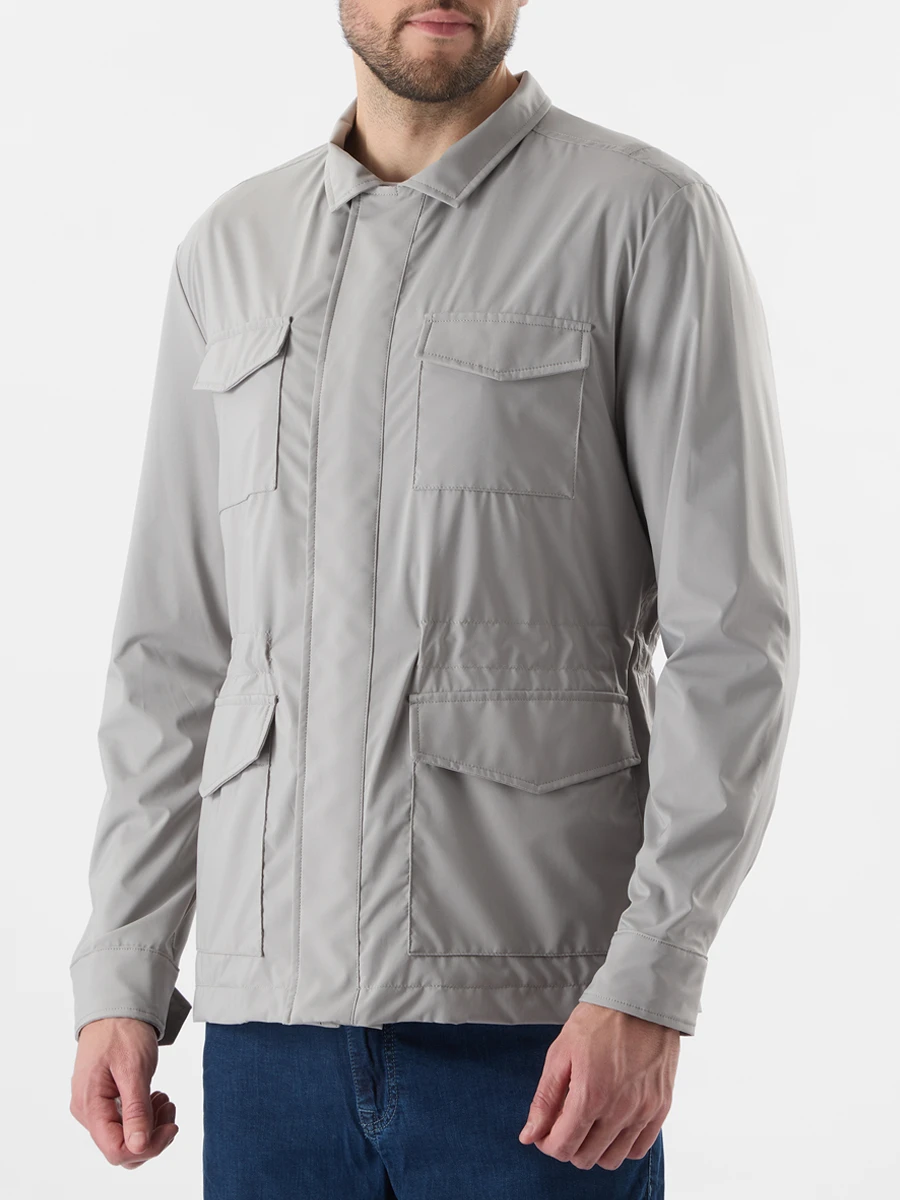 Куртка однотонная