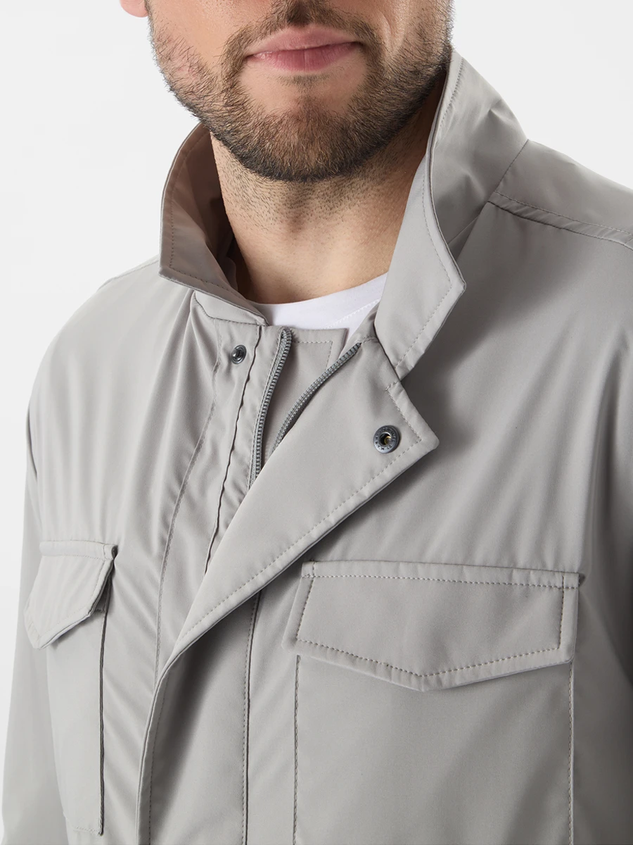 Куртка однотонная