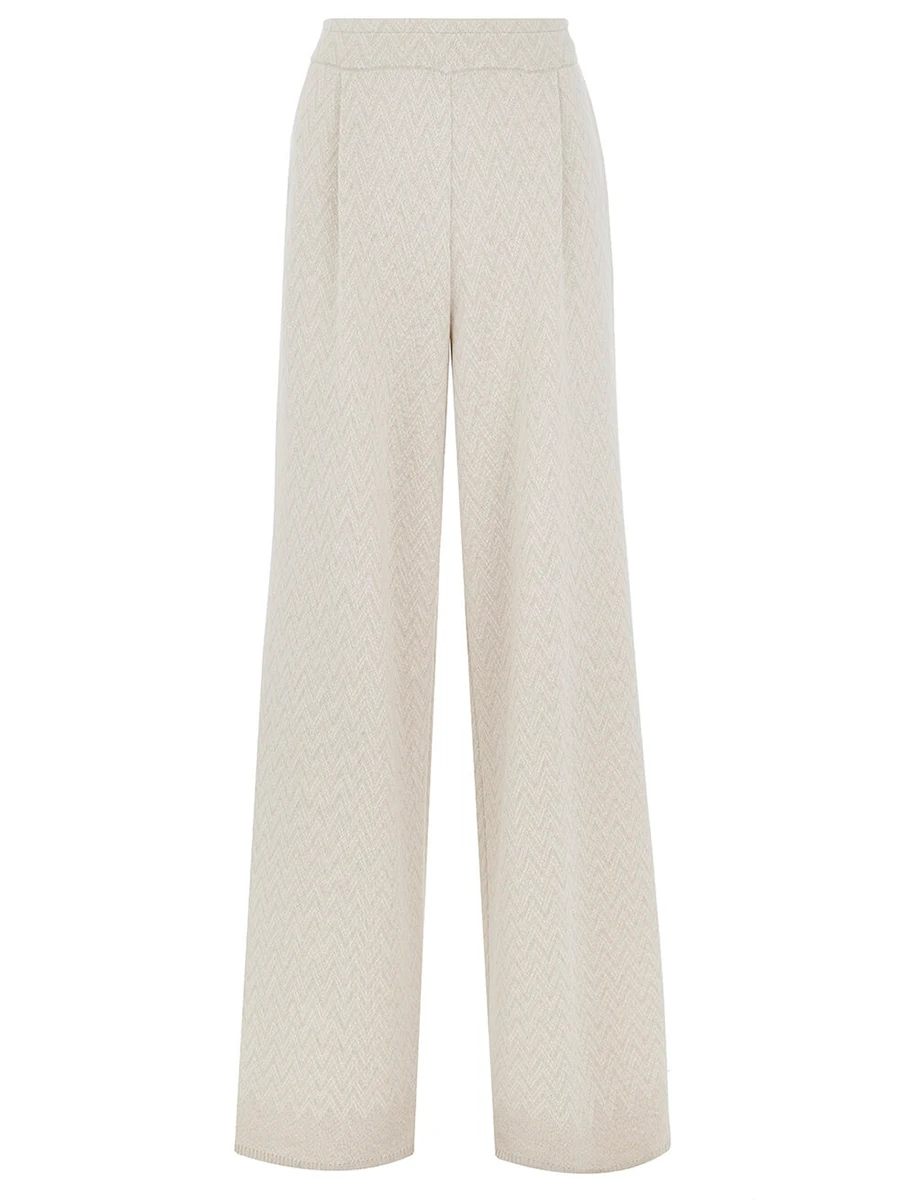 Брюки из шелка и кашемира