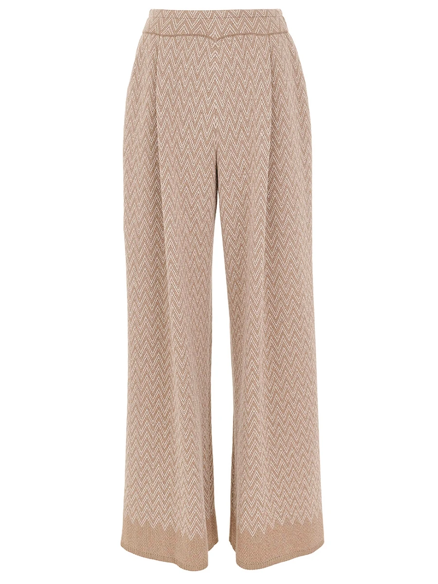 Брюки из шелка и кашемира