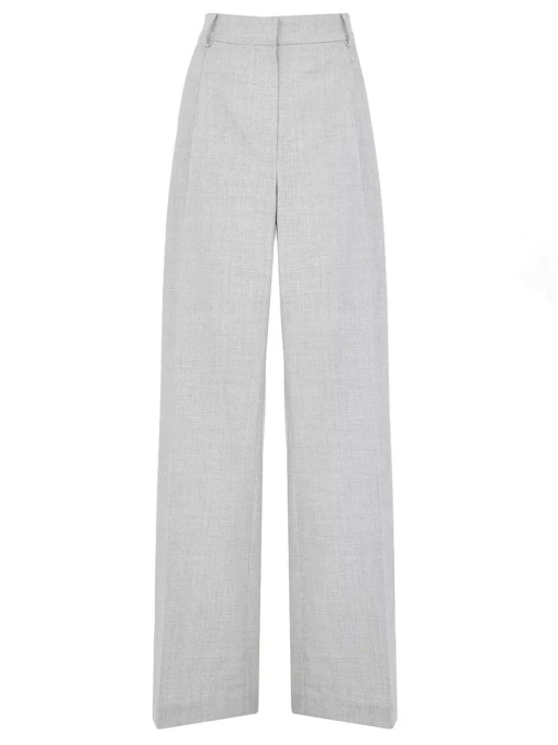 Брюки из кашемира и шерсти FREE AGE